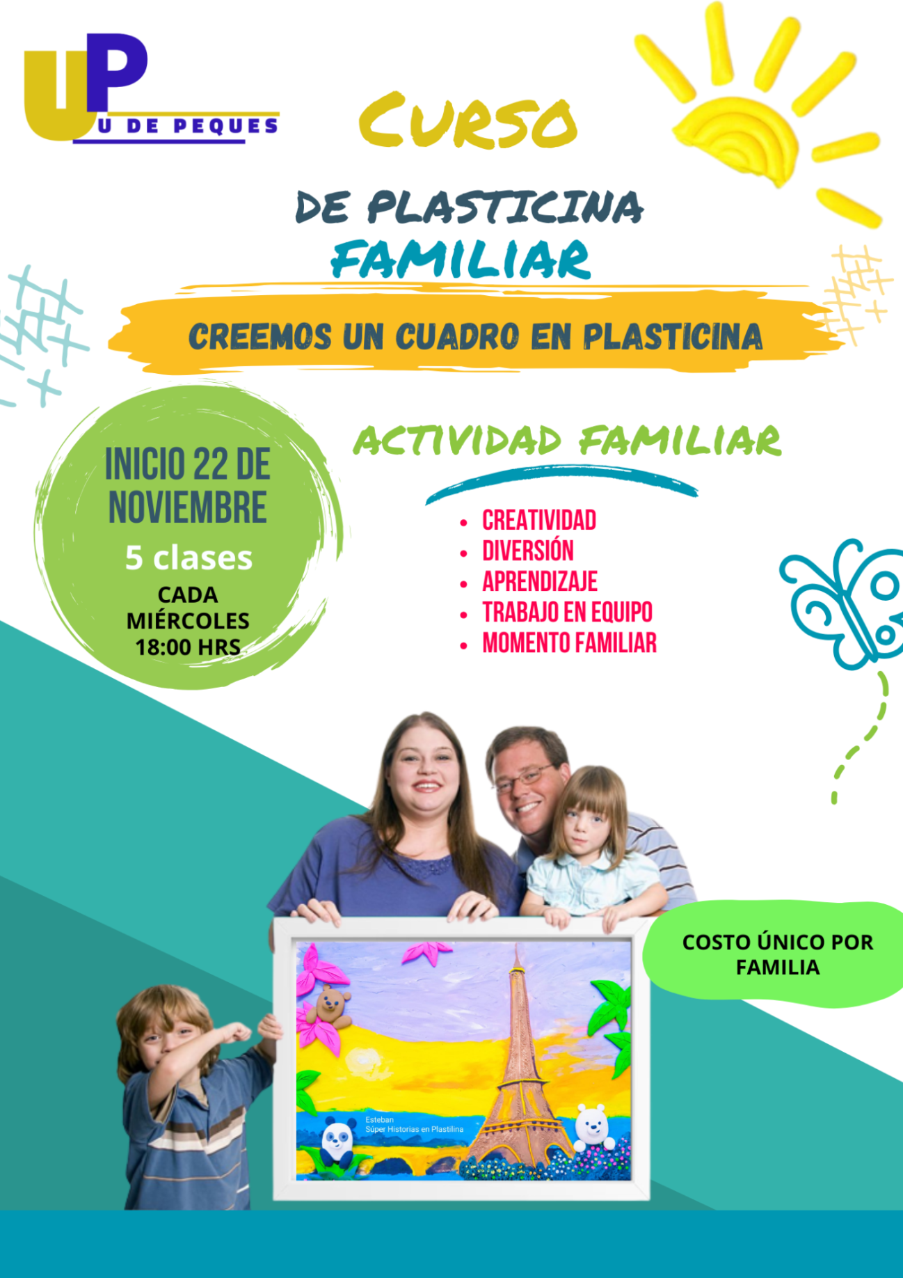Curso de Plasticina Familiar